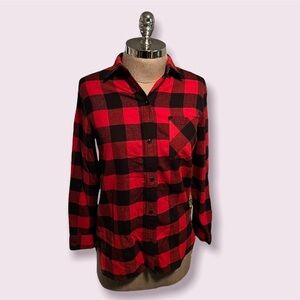 Madewell Buffalo Plaid Lumberjack Flannel Button Down shirt